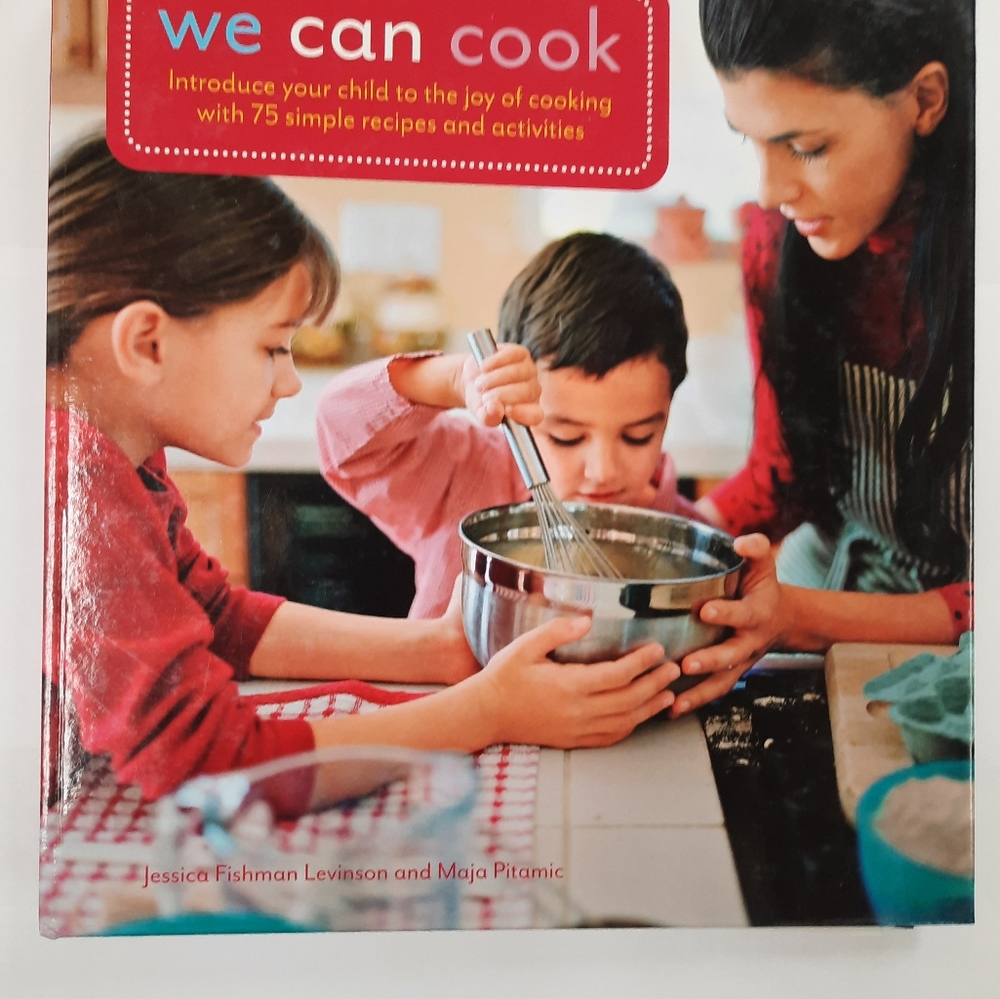 Spiral bound hardcover Cook Book with and for children. Published by Barron's.